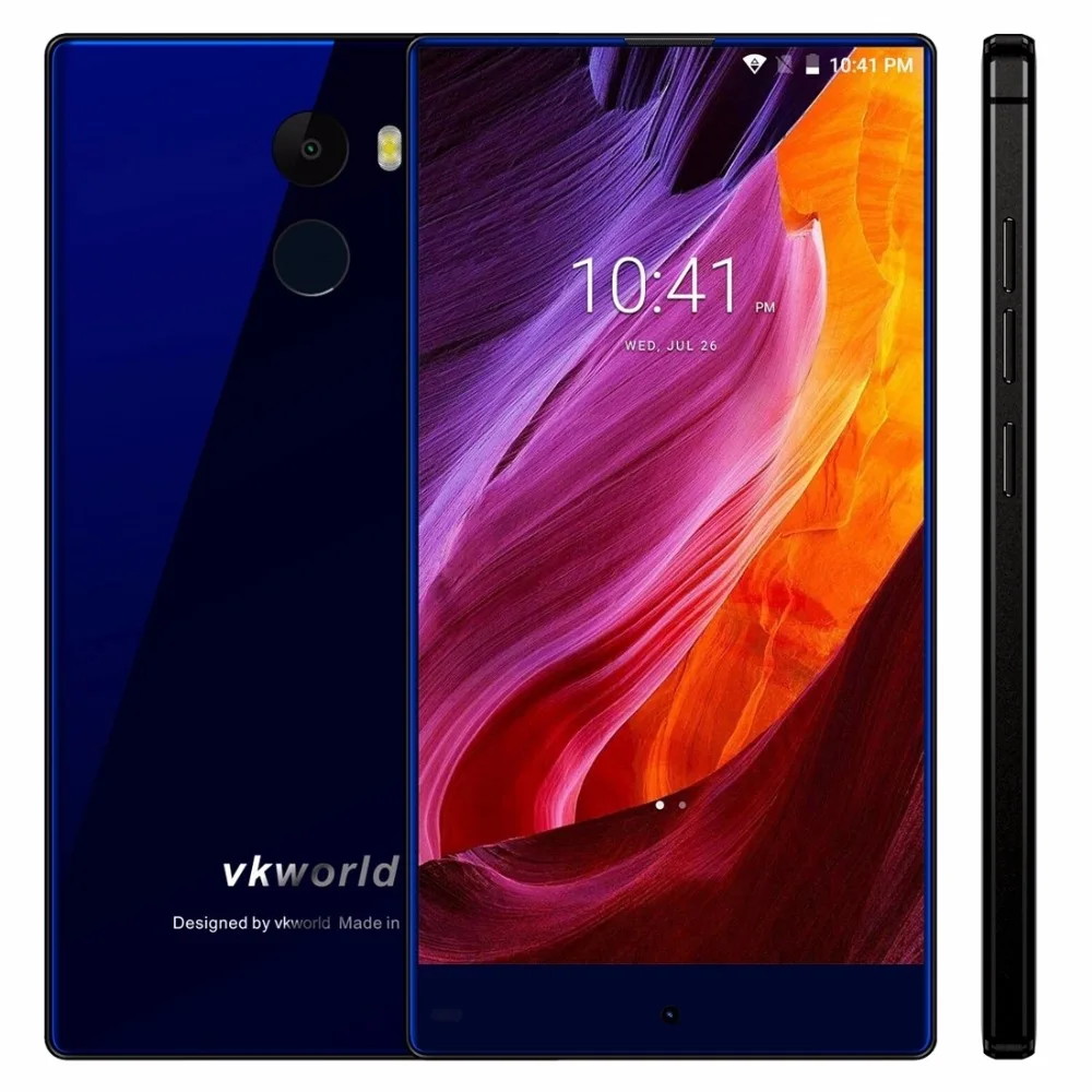 Vkworld Mix Plus Android 7.0 4G Smartphone 5.5" HD MTK6737 Quad Core 1.3Ghz 3G RAM 32G ROM 13MP 2850mAh Battery Mobile Phone