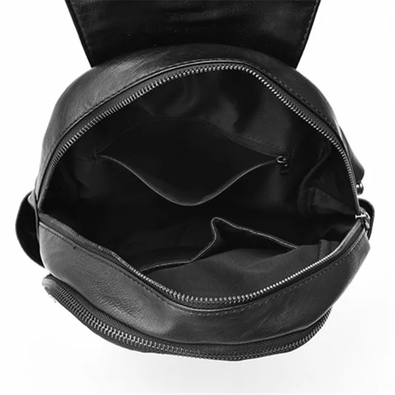 2018 new tide Korean version of the wild fashion ladies shoulder bag pu travel leisure pu leather personalized new backpack 2018 new tide Korean version of the wild fashion ladies shoulder bag pu travel leisure pu leather personalized new backpack