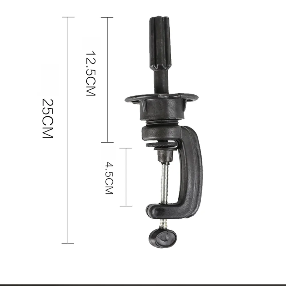 Универсальная регулируемая головка парик струбцина Настольный зажим для манекена голова манекен волосы тренировочная модель парикмахерские салонные стили