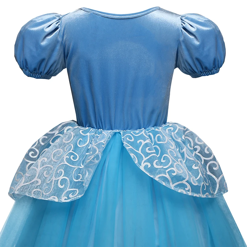 fancy cosplay outfits Girls Princess Dress elsa dress frozen 2 queen anna costume elsa dress for kids