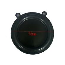 OD 73mm Gas Water Heater Pressure Two Ears Diaphragm Accessories Water Gas Linkage Valve Parts 10 PCS 10 pcs od 76mm gas water heater pressure diaphragm accessories water gas linkage valve water film tympanic membrane
