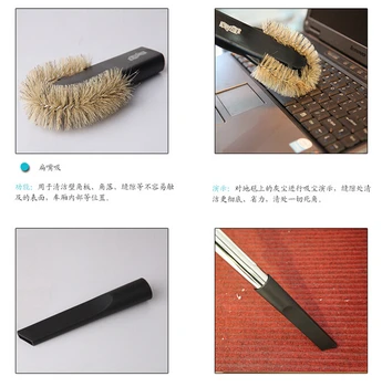 

32mm diameter Plastic Spider brush with nozzle vacuum cleaner parts for cleaning corner and screens