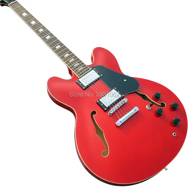 Best price at $281 Cheap High quality custom electric guitar ES 335 red new Guitar Free Shipping