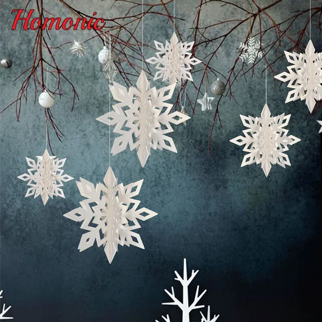 6pcs large cardboard 3d snowflake hanging ornaments new year christmas paper pompoms diy kids birthday party decoration supplies - Large Cardboard Christmas Decorations 6pcs large cardboard 3d snowflake hanging ornaments new year christmas paper pompoms diy kids birthday party decoration supplies - Large Cardboard Christmas Decorations