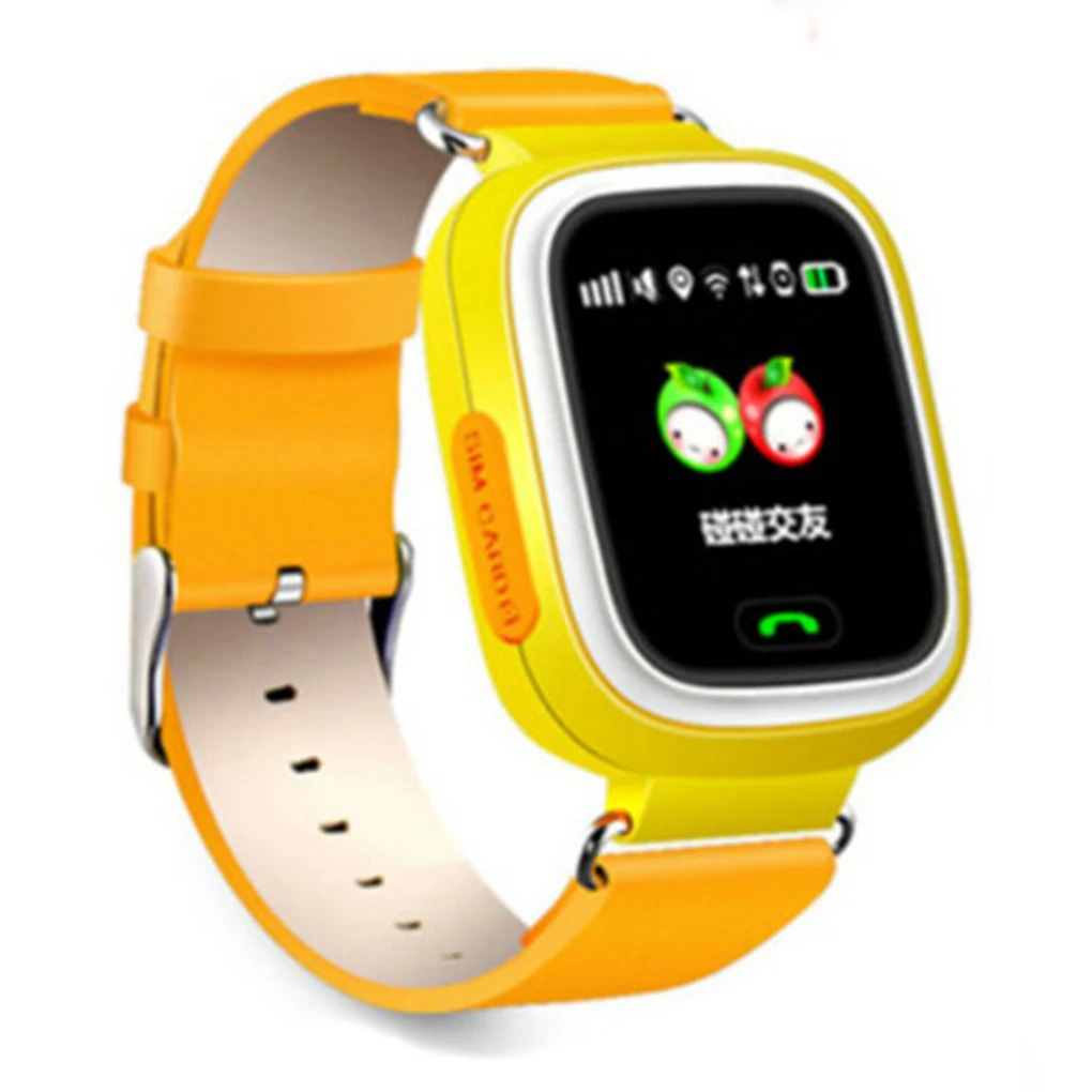  Zifferblatt Call GPS Telefon Positionierung Uhr 122 zoll Farbe Touch Screen Armbanduhr SOS Smartwat