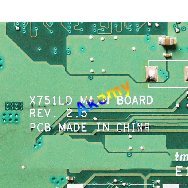 AK X751LD материнская плата I3-4010 GT820 DDR3 ForASUS R752L X751L X751LN Материнская плата ноутбука X751LD материнская плата X751LD материнская плата