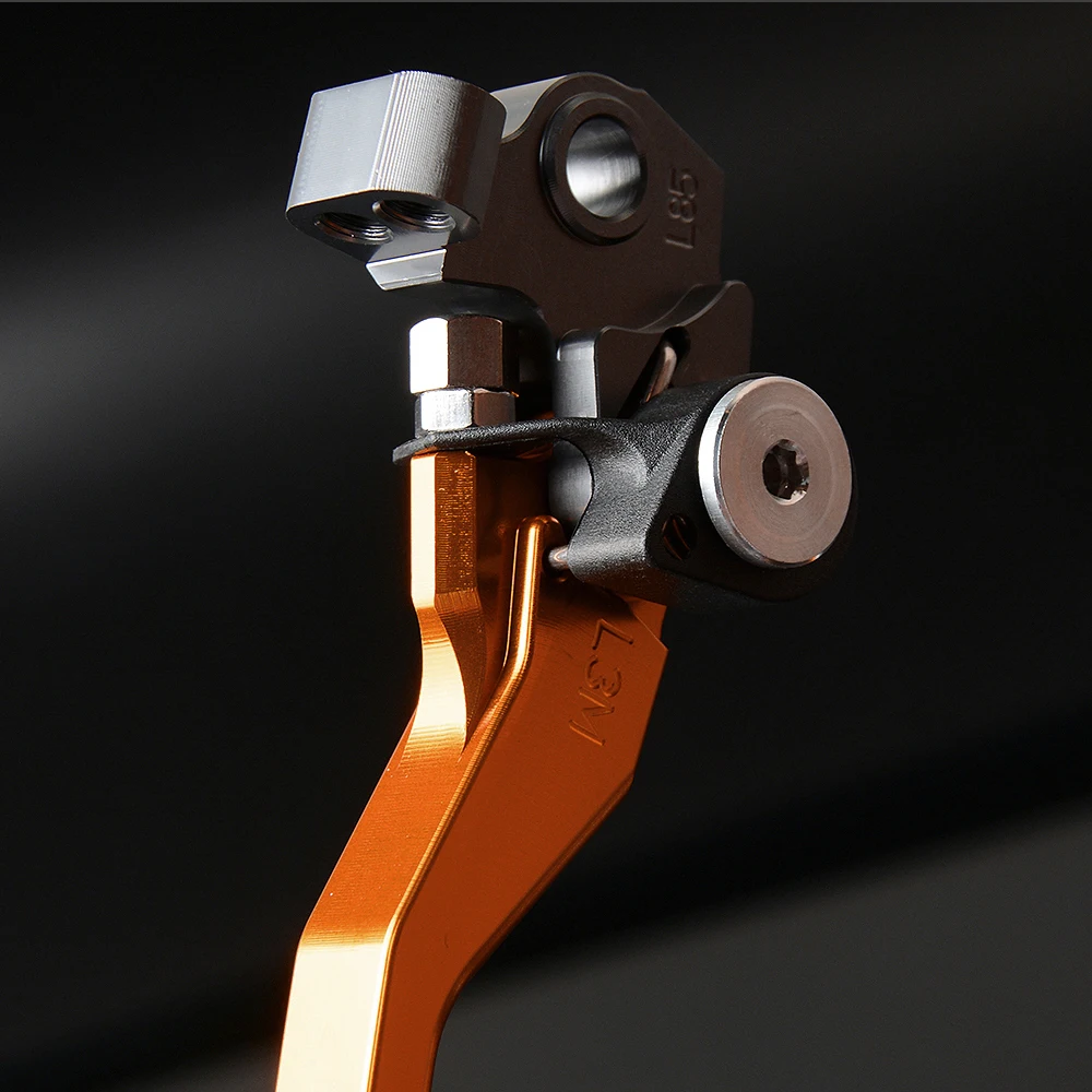 CNC Aluminum Brake Clutch Lever Handle Motocross Motorbike Accessories For YAMAHA DT125 1987-2005 DT 125 D T Pivot Pit dirt bike