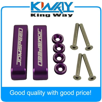

Hood Spacer Risers Set JDMSPEED For Honda Civic CRX 1988-2000 Acura Integra 1990-2001 Purple