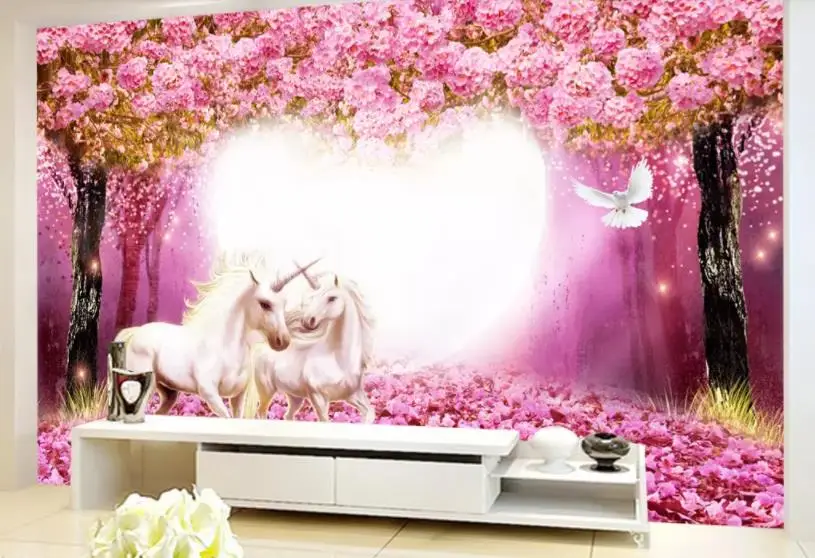 Goedkoop Home improvement Custom 3D foto behang Bloem wijnstok zee view kamer Muren Muur papers Home Decor muurschildering 3d