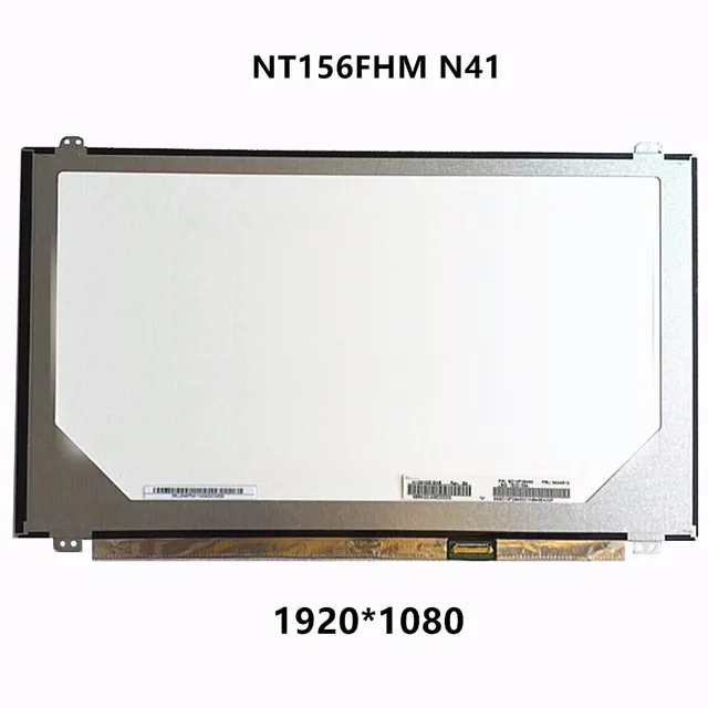 $US $46.23  New 15.6'' FHD LED LCD Screen TN Panel Display Matrix Replacement NT156FHM N41 Compatible For Lenov