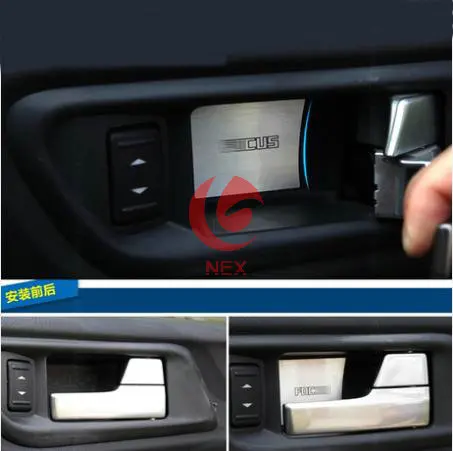 Stainless Steel Door Handle Cover Bowl Trim For Ford Focus 2 2006 Stainless Steel Door Handle Cover Bowl Trim For Ford Focus 2 2006 2007 2008 2009 2010 2017 Sedan Hatchback Car Accessories