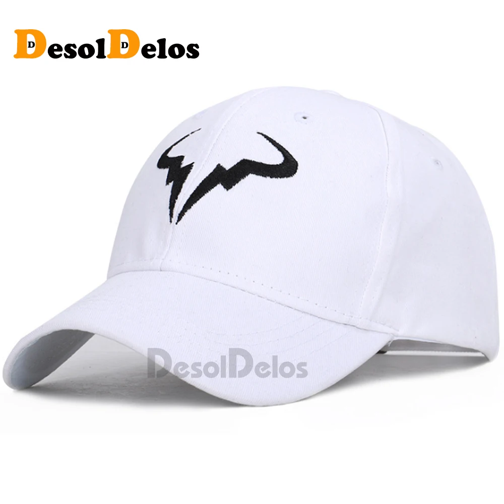 

Rafael Nadal Baseball Cap New 100% Cotton Tennis Player No Structure Dad Hat Men Women Snapback Caps bone Embroidery Nadal Hats