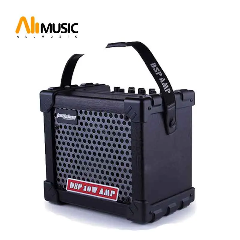 

AROMA TM-05 5W Digital Guitar Amp with 8 Preset Sound and 4 Effect modes with AUX in and Line out