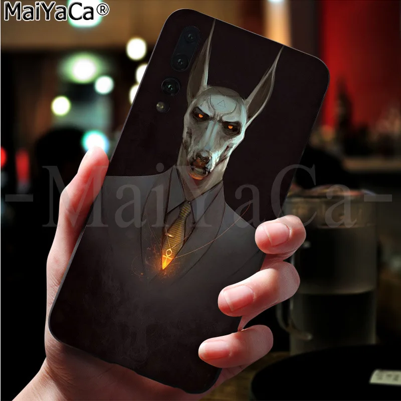 MaiYaCa Mesir Anubis Mewah Unik Desain Ponsel Cover untuk Huawei P20 Pro P20 Lite Mate9 10 20 Lite Honor 10 20pro 20x Ponsel