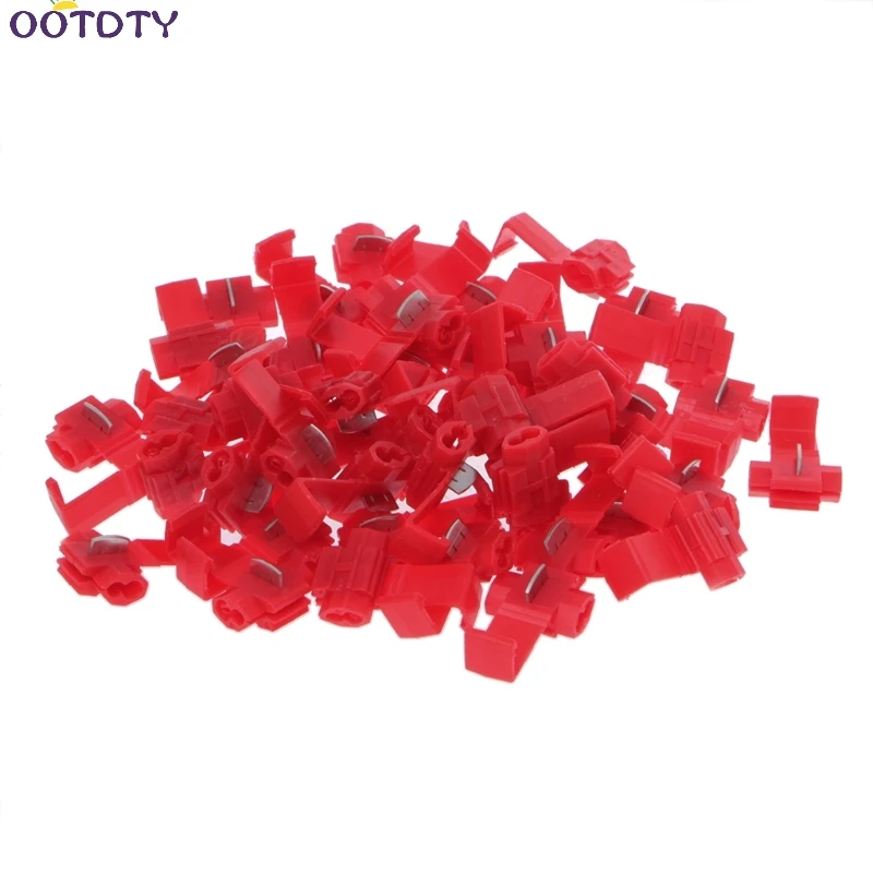 

Scotch Lock Wire Electrical Cable Connectors Quick Splice Terminals Crimp For 22-18AWG 50PCS