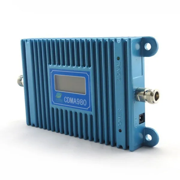 LCD Display !!! GSM CDMA 850Mhz Mobile Phone CDMA 980 Signal Booster Cell Phone CDMA Signal Repeater Amplifier + Power Adapter