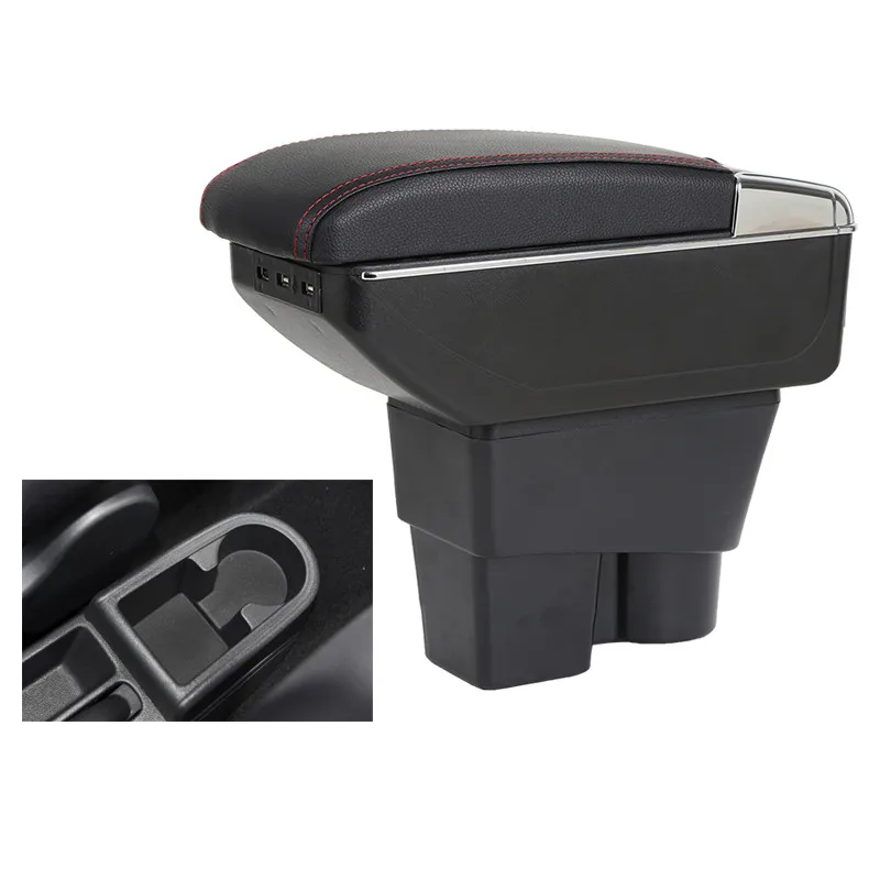 

Center Centre Console Storage Box For Skoda Rapid Spaceback 2013-2017 Armrest Arm Rest Rotatable 2014 2015 2016