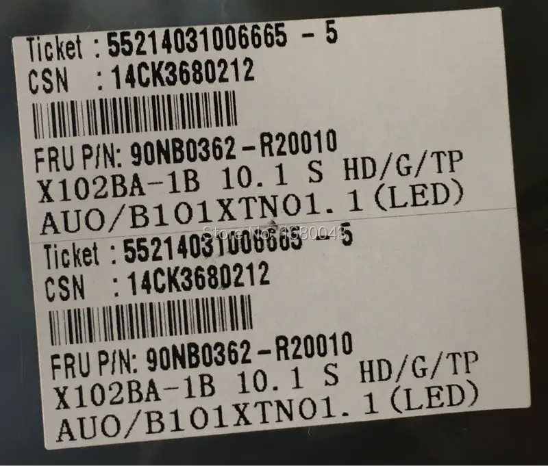 B101XTN01.1  (2) ASUS X102BA