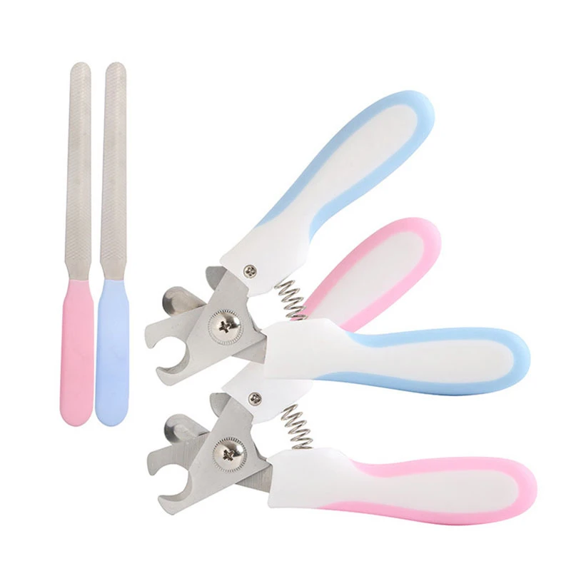 

2019 HOT Professional Pet Nail Clipper For Dogs Cats Chihuahua Grooming File Kit Safe Stainless Steel Claw Scissors Pet Products