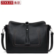 $ Number de lucro ZOOLER alta calidad bolsa de mensajero de las mujeres de lujo bolso de cuero suave genuino mujeres bolso de hombro del diseñador bolsa feminina #8156
