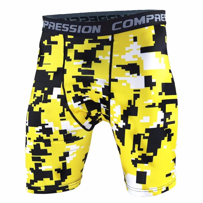Новейшие летние армейские шорты-колготки компрессионные мужские быстросохнущие шорты из спандекса одежда Vansydical X-Big XXXL