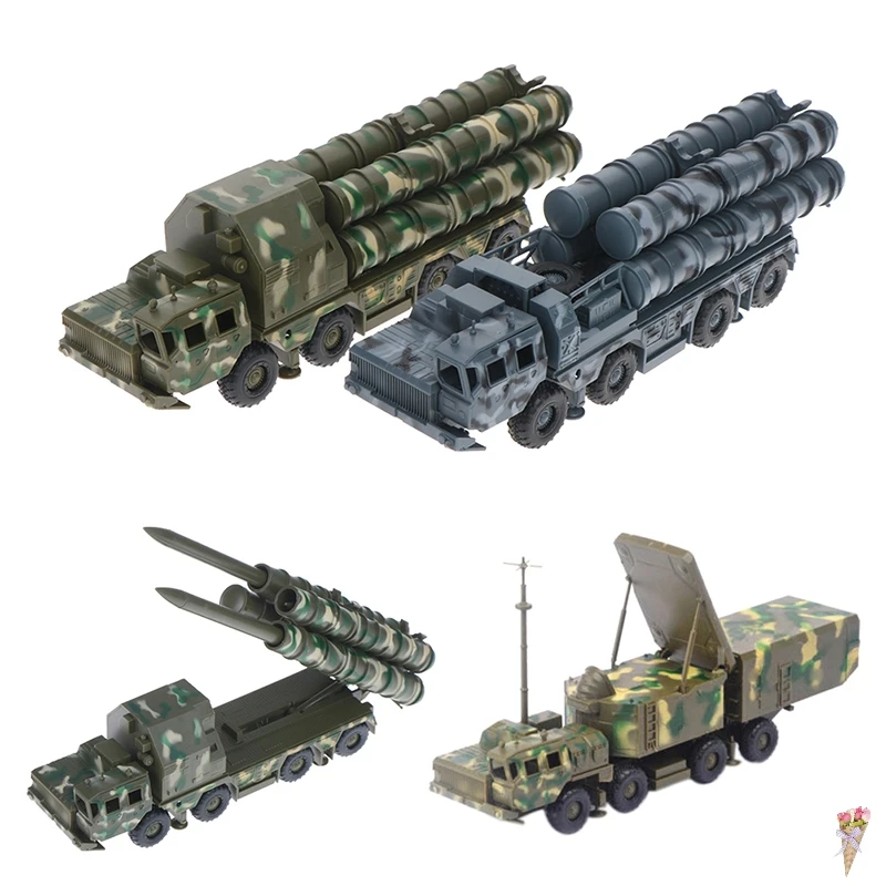 TOYZHIJIA 1: 72 S-300 ракетные системы радар автомобиль Собранный военный автомобиль модель игрушки