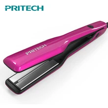 PRITECH Электрический утюжок для волос Профессиональный выпрямитель турмалин керамический инструмент для укладки волос Быстрый нагрев цифровой дисплей