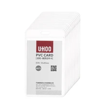 YH6672* 1 шт. держатель для рабочих карт s Жесткий ПВХ прозрачность имя держателя карты