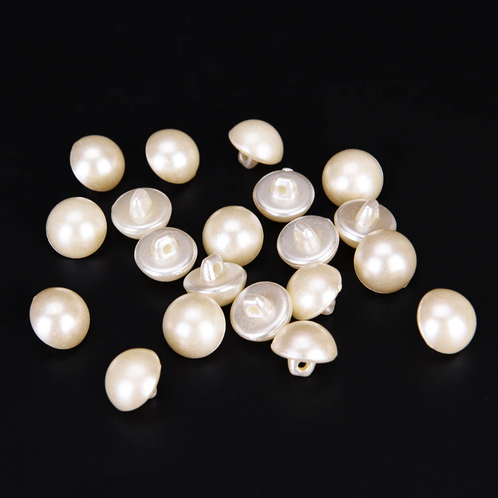 Sewing buttons 100pcs 6mm 8mm10mm 12mm 15mm 18mm pearl buttons for