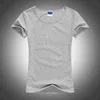 Slim Sexy Custom Tee Shirt  Logo Photo Text Print for Women Ladies Summer Cool Basic Cotton T-Shirt Short Sleeve Tshirt 4