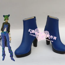 JoJo невероятное приключение Jolyne Кудзе Косплэй обувь ботинки разных размеров, изготавливаемые на заказ