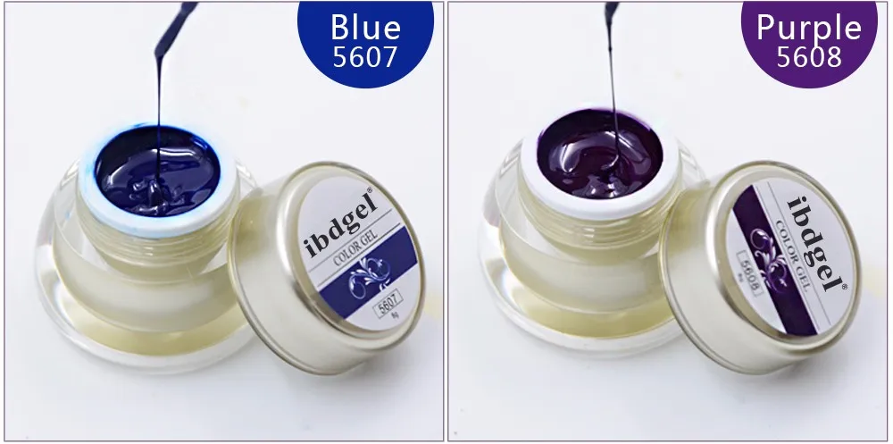Conjunto de Marcas Unhas de Gel Tinta de Cura Cor de Pintura de Arte Pintura Ibdgel Soak Off Polonês Faça Você Mesmo Desenho uv Led Unha Projeto 3 Pcs Gel 11 Arte Unhas de Gel Polonês DIY Desenho