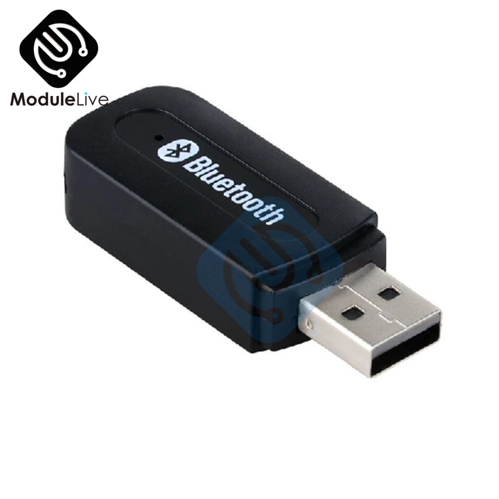 USB автомобильный Bluetooth Aux аудио ресивер адаптер 3 5 мм с одним выходом музыкальный