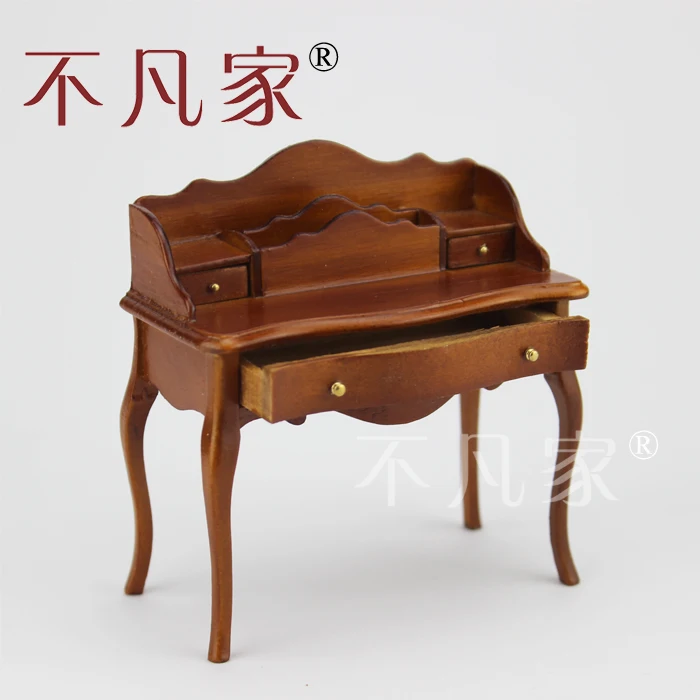 

Dollhouse 1/12 Scale Miniature furniture handmade high quality writing desk