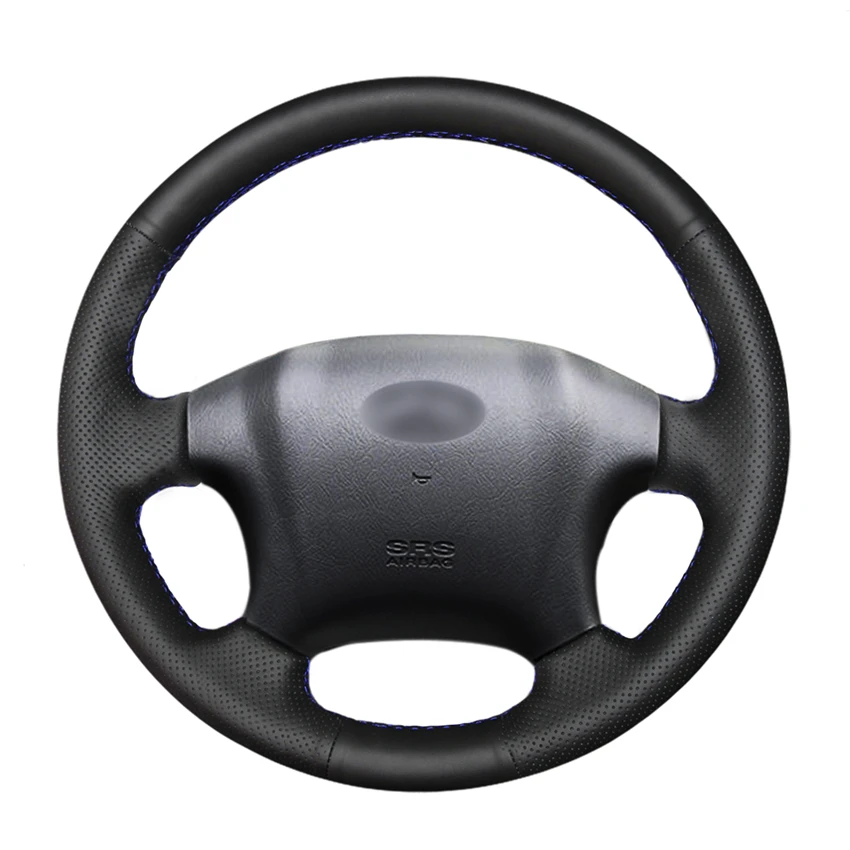 

Hand-stitched Black Artificial Leather Car Steering Wheel Covers for Hyundai Tucson 2006 2007 2008 2009 2010 2011 2012 2013 2014