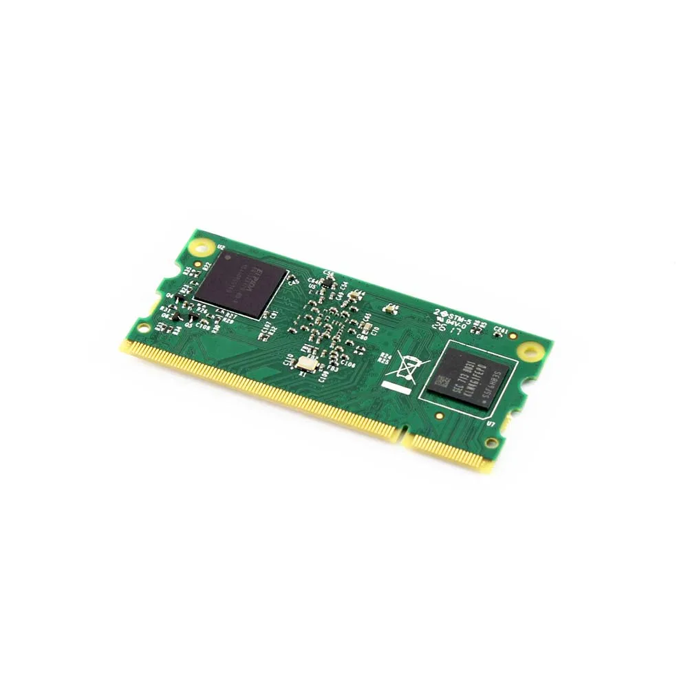  Raspberry Pi Compute Module 3 Contains the guts of a Raspberry Pi 3 4GB eMMC Flash 1.2GHz quad-core