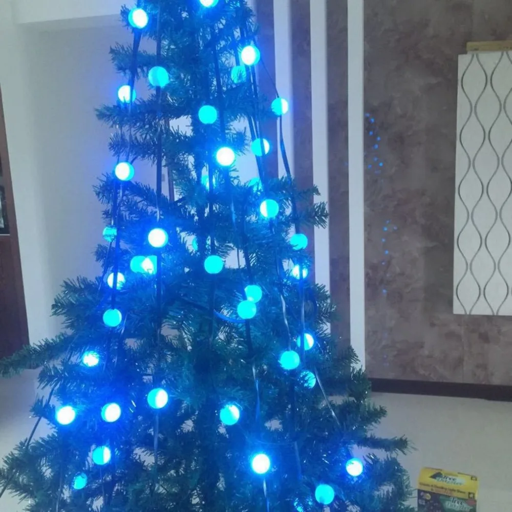 

Christmas Waterproof LED String Light Low Power Consumption Outdoor Wedding Party Christmas Festoon String Light