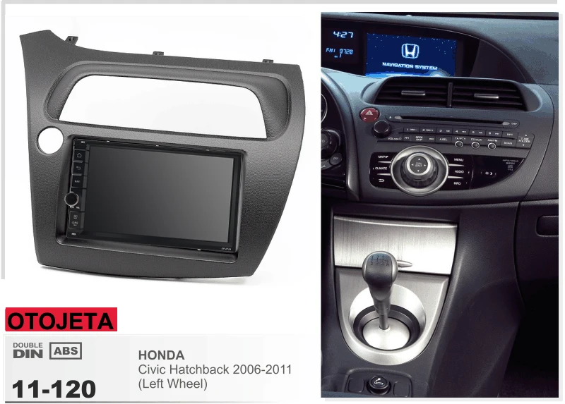 Navirider Android 8.1 car multimedia player tape recorder (frame+radio