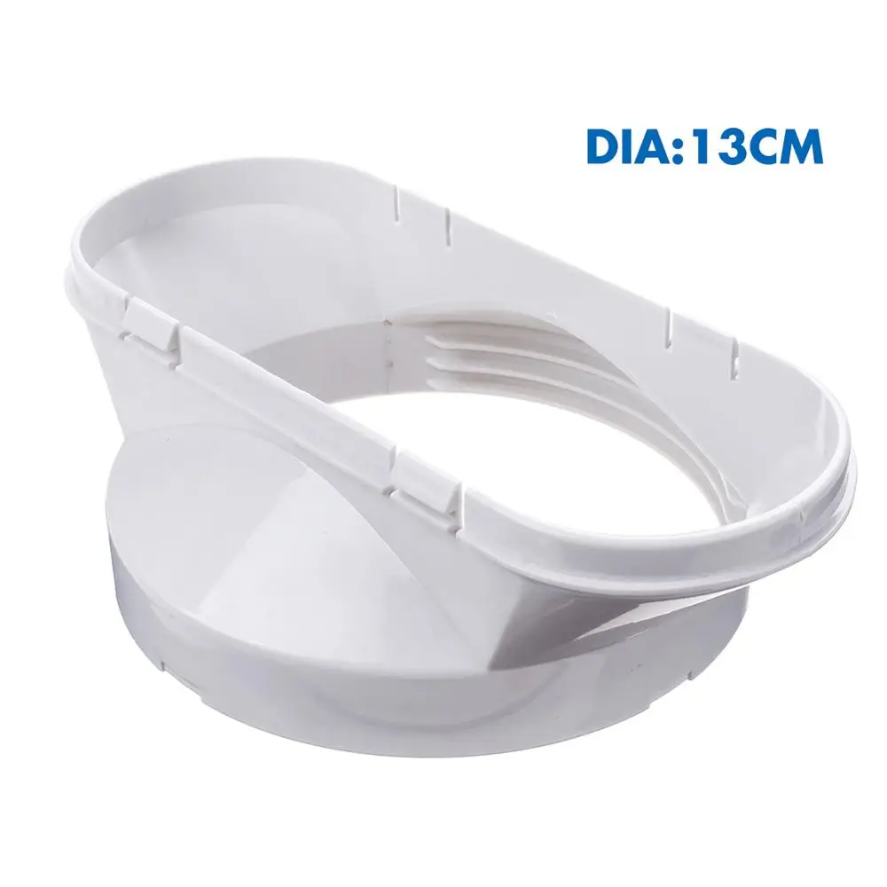 

13cm PVC Durable White Window Mini Split Air Conditioner Mobile Air Conditioner Adaptor for Portable Air Conditioner Spare Parts
