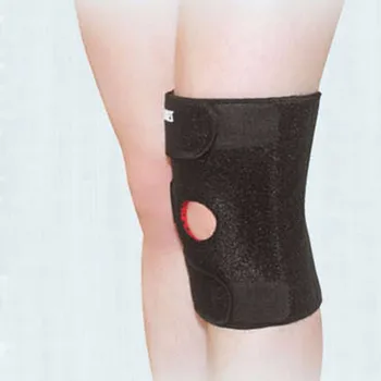 

Magnetic Knee Support Pads Neoprene Open Patella Arthritis Pain Sport Brace Guard