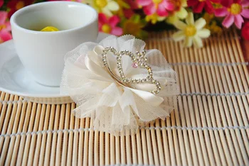 

30pcs/lot Girl Lovely Mesh Tiara Party Hair Clip For Children Photo props