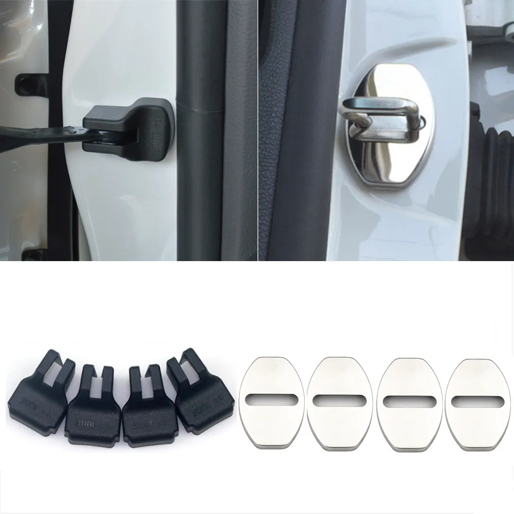 4pcs car styling Car door limiting stopper covers case for VW