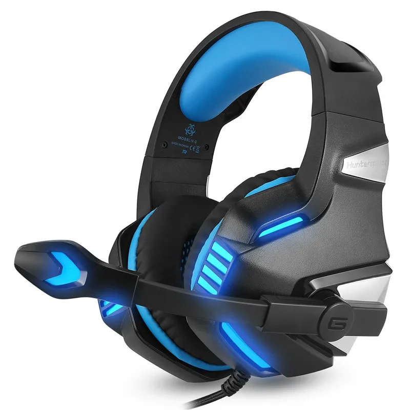 

New Gaming Headset Headband Stereo Surround Headphone 3.5mm For PC PS3 PS4 Box High Quality Fashion