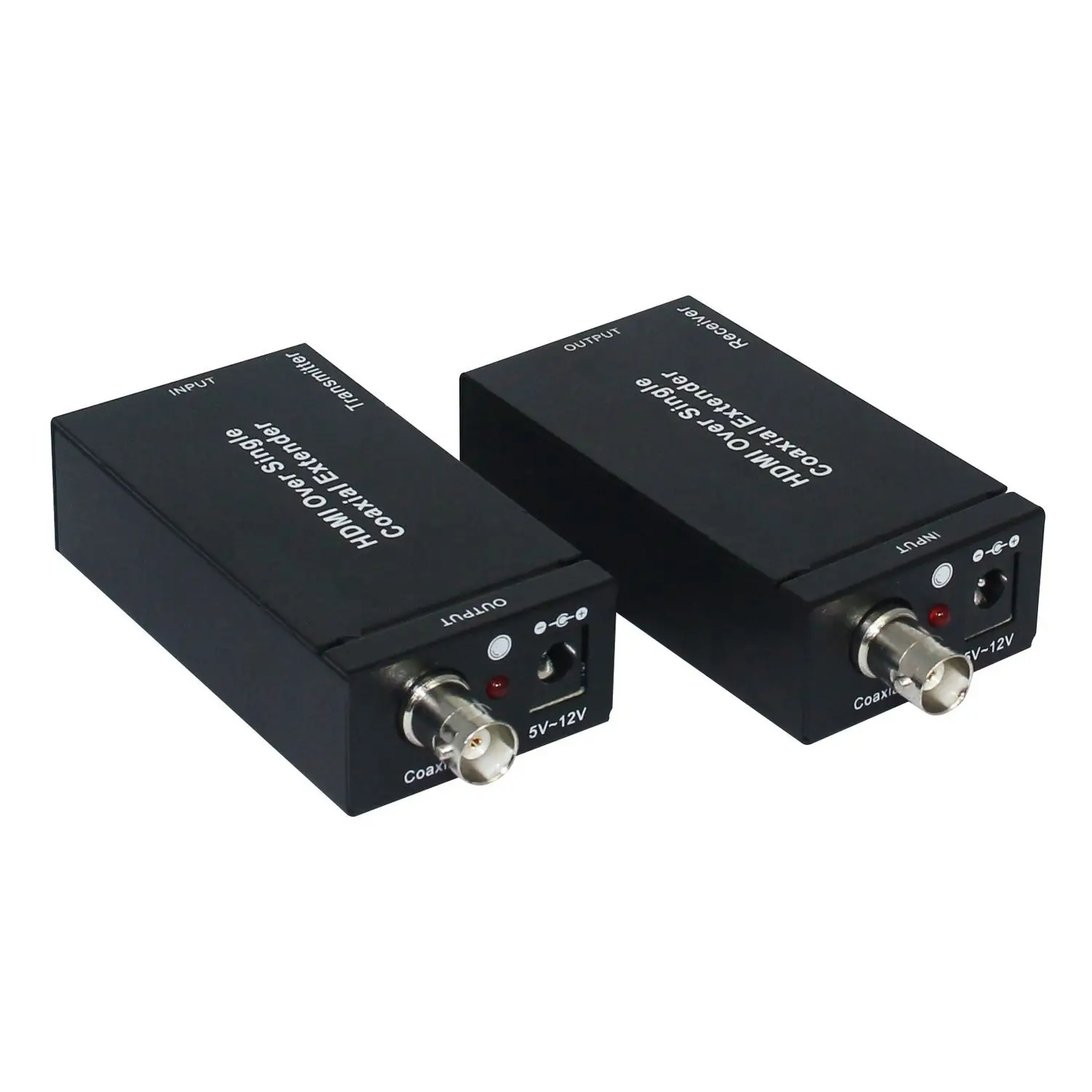 

HDMI + IR over single 75ohm RG-6U Coax Cable Extender Balun Sender Receiver BNC