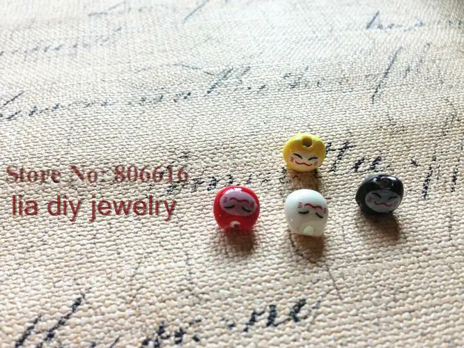 40 шт. фарфоровые Подвески-бусины Кот удачи | Украшения и аксессуары