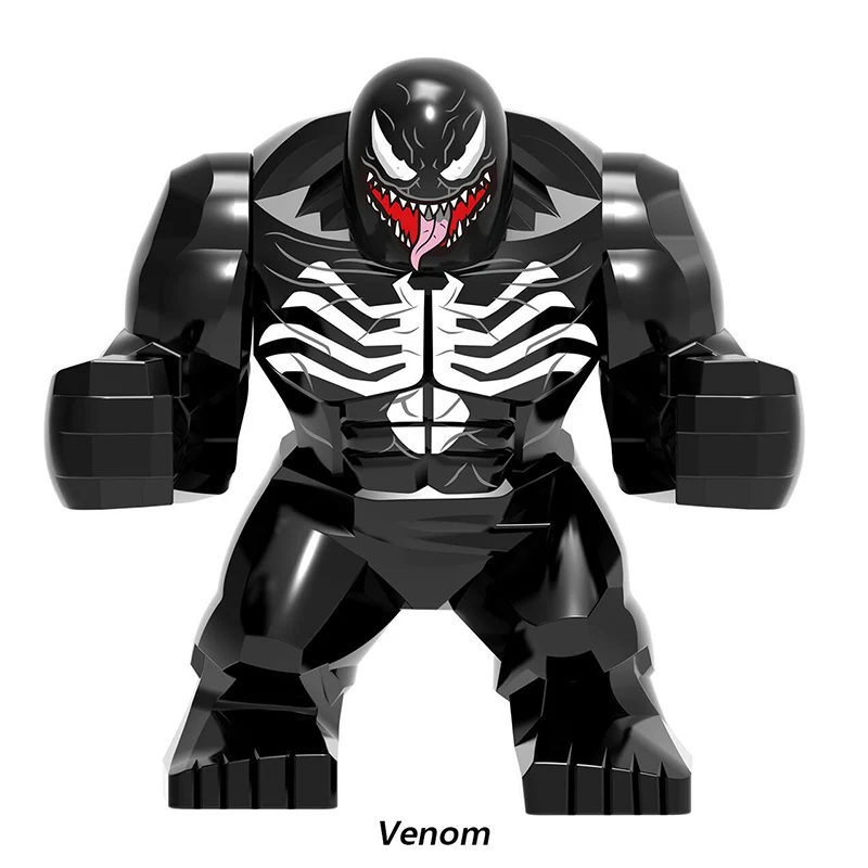 Legoing Marvel Figures Avengers Endgame Thanos Venom Carnage Energy Stones Gloves Batman Iron man Bricks Building Blocks Toys
