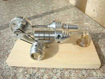 

Stirling engine generator micro generator engine model external combustion engine M14-03-S