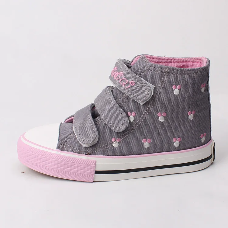 girls velcro high tops