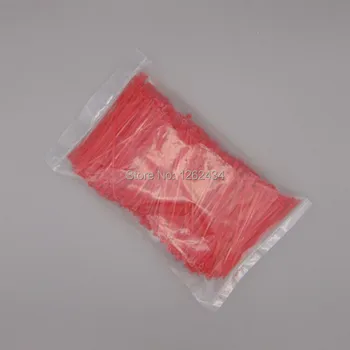 

3*100 colorful cable tie Nylon cable ties red