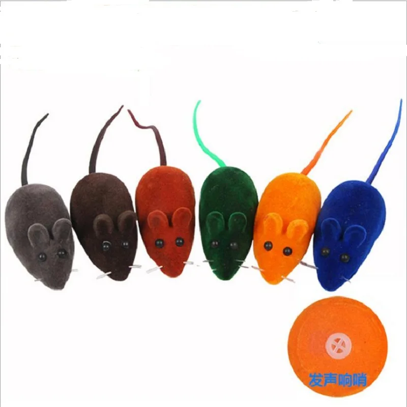 5 шт. MouseToy котенок игрушка для ловли ложная Мышь Крыса писк Шум звук игрушки кошки